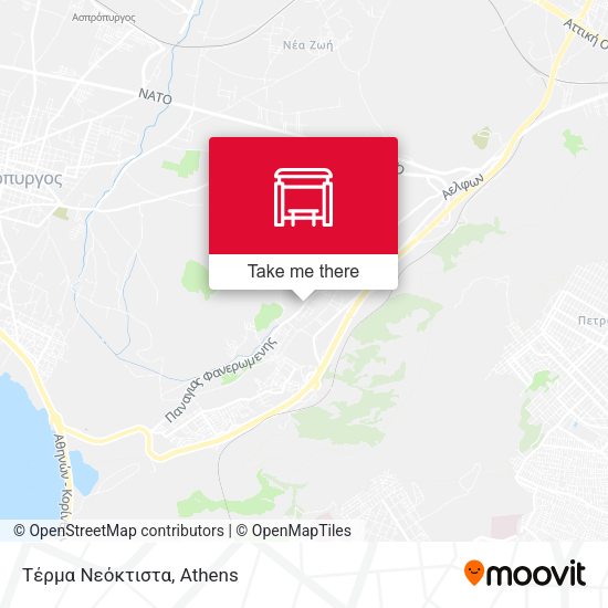 Τέρμα Νεόκτιστα map