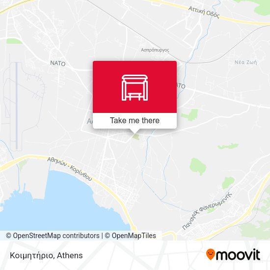 Κοιμητήριο map