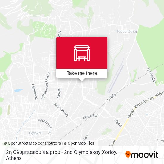 2η Ολυμπιακου Χωριου - 2nd Olympiakoy Xorioy map