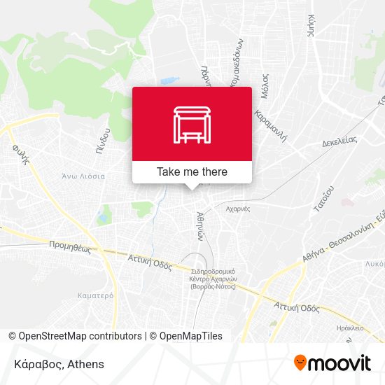 Κάραβος map