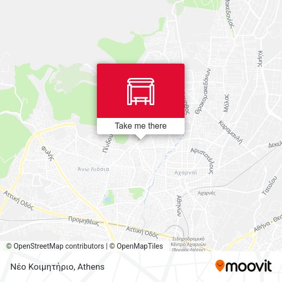 Νέο Κοιμητήριο map