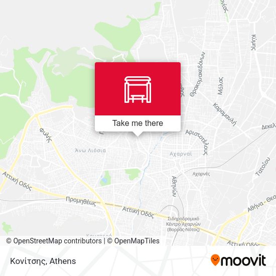 Κονίτσης map