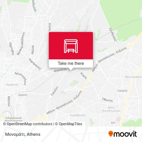 Μονομάτι map
