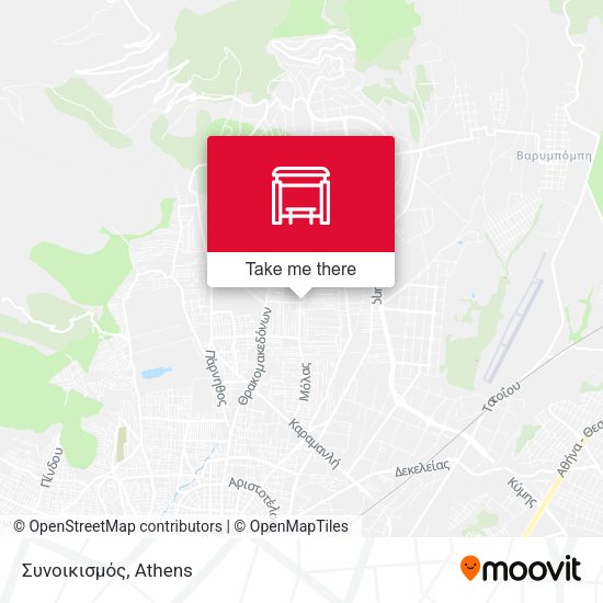 Συνοικισμός map