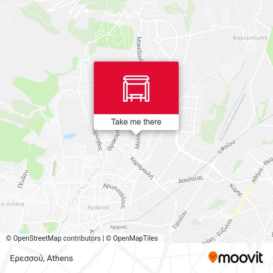 Ερεσσού map