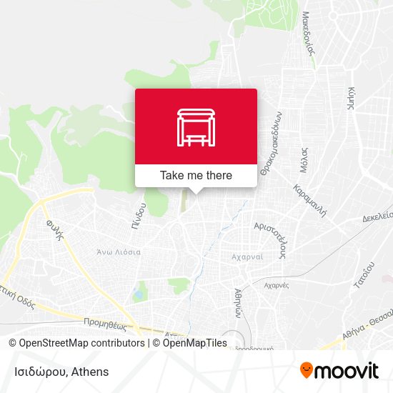 Ισιδώρου map