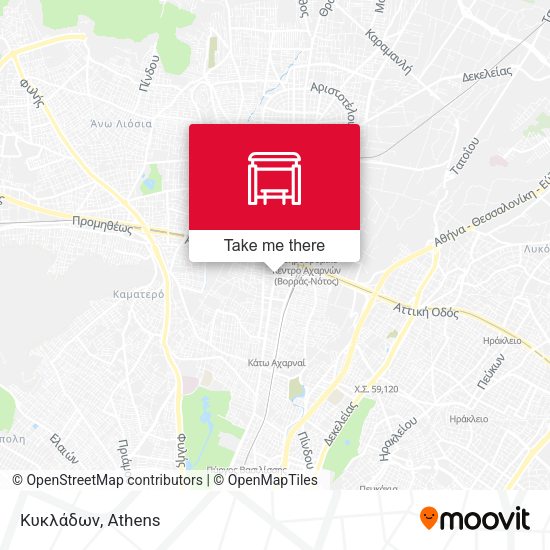 Κυκλάδων map