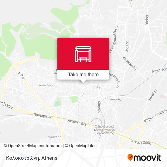 Κολοκοτρώνη map