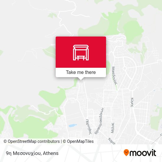 9η Μεσονυχίου map