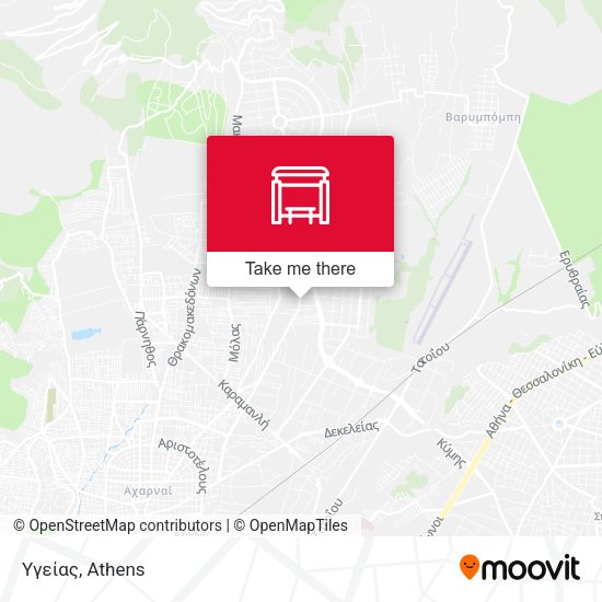 Υγείας map