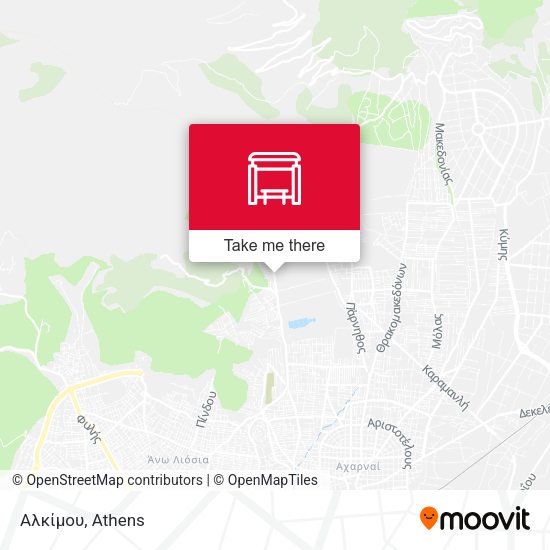 Αλκίμου map