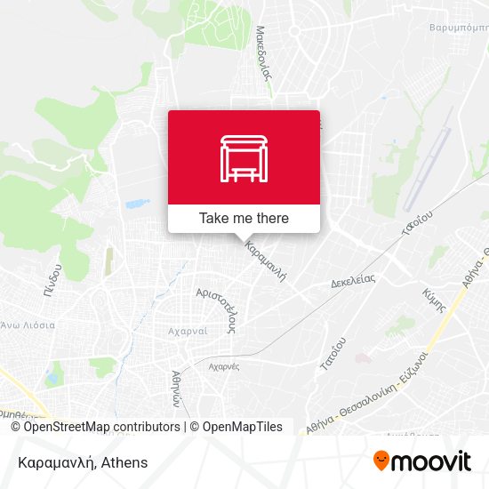 Καραμανλή map