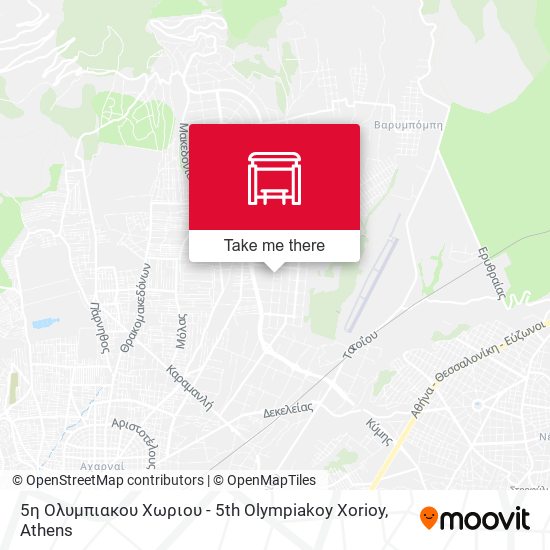 5η Ολυμπιακου Χωριου - 5th Olympiakoy Xorioy map