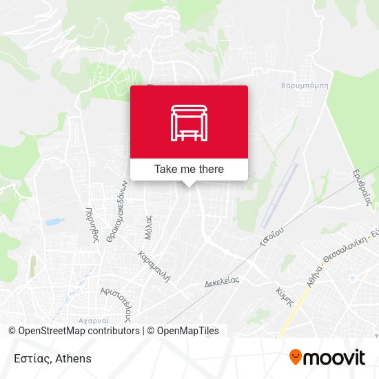 Εστίας map