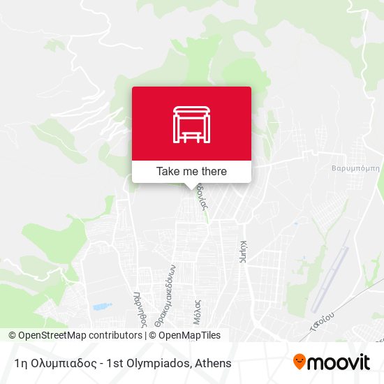 1η Ολυμπιαδος - 1st Olympiados map