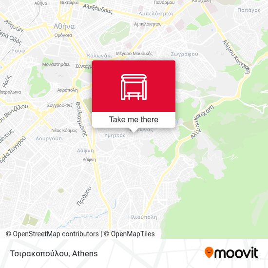 Τσιρακοπούλου map