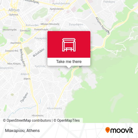 Μακαρίου map
