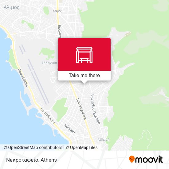 Νεκροταφείο map