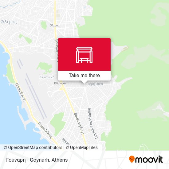 Γούναρη - Goynarh map