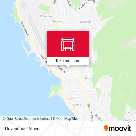 Πανδρόσου map