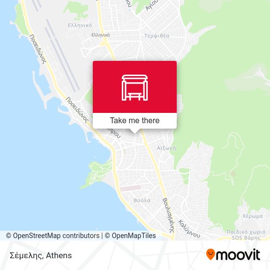 Σέμελης map