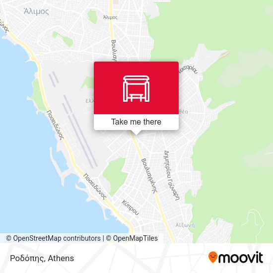 Ροδόπης map