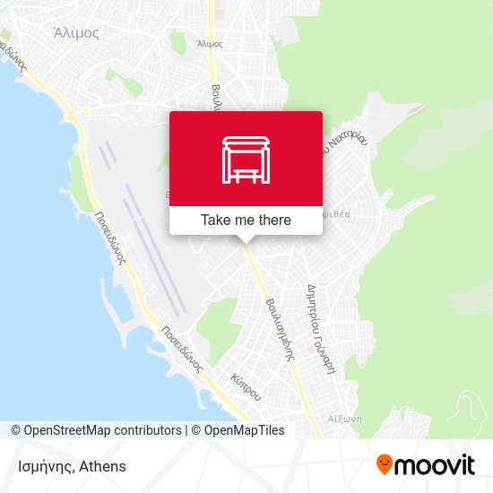 Ισμήνης map