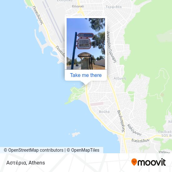 Αστέρια map