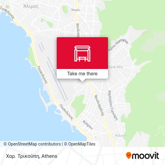 Χαρ. Τρικούπη map