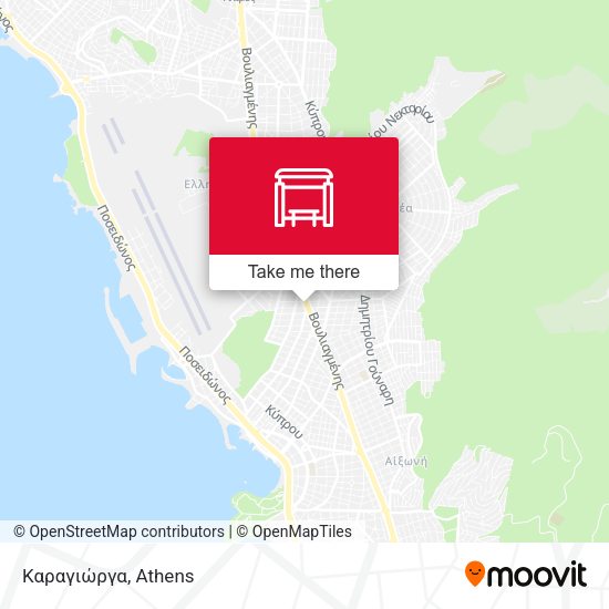 Καραγιώργα map