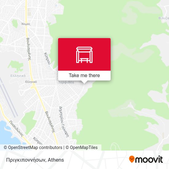 Πριγκιποννήσων map