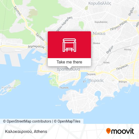 Καλοκαιρινού map