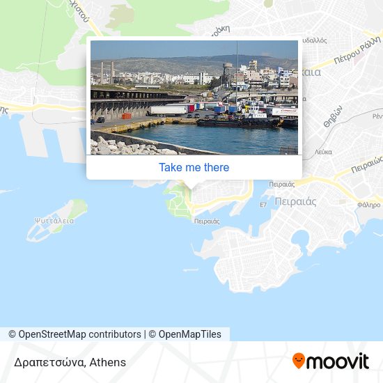 Δραπετσώνα map