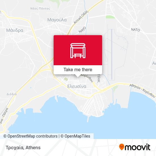 Τροχαία map