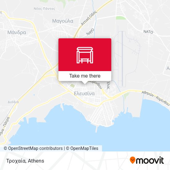Τροχαία map