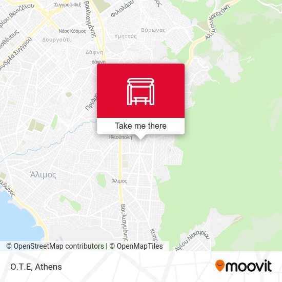Ο.Τ.Ε map