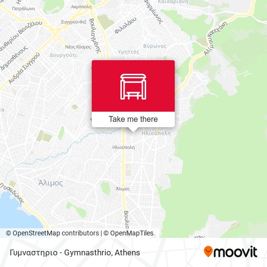 Γυμναστηριο - Gymnasthrio map