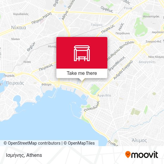 Ισμήνης map