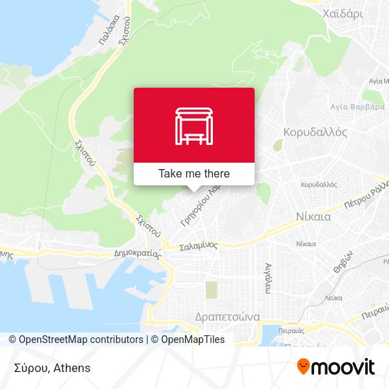 Σύρου map
