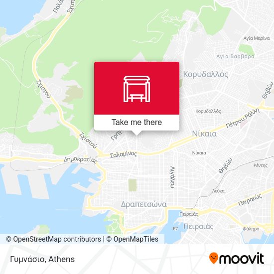 Γυμνάσιο map
