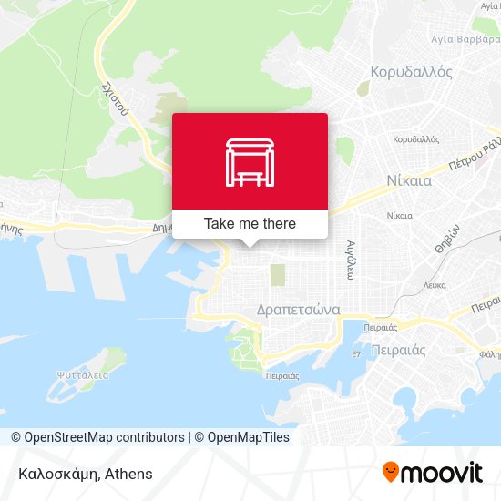 Καλοσκάμη map