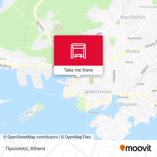 Προύσσης map