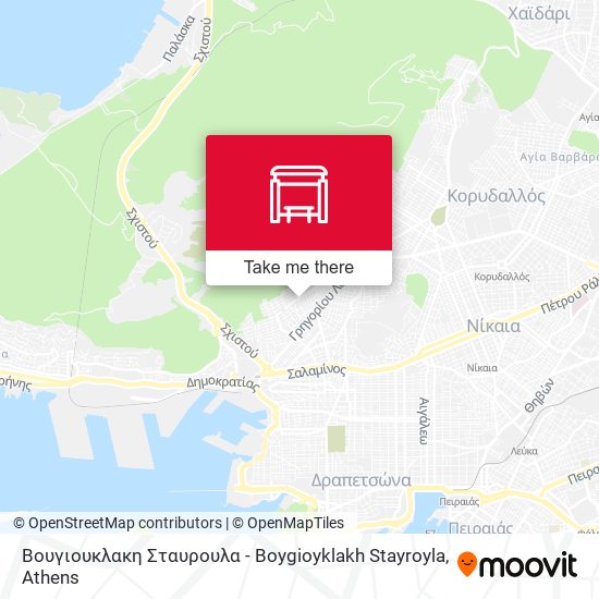 Βουγιουκλακη Σταυρουλα - Boygioyklakh Stayroyla map