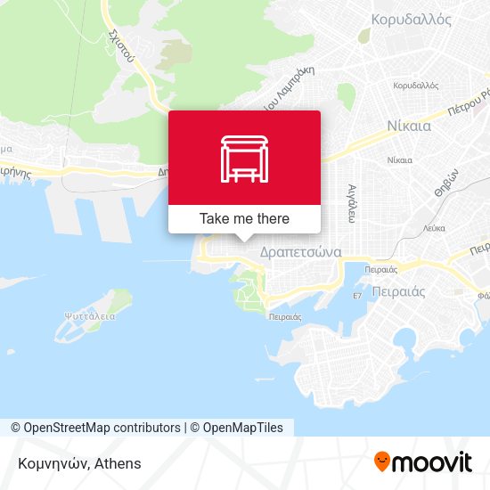 Κομνηνών map