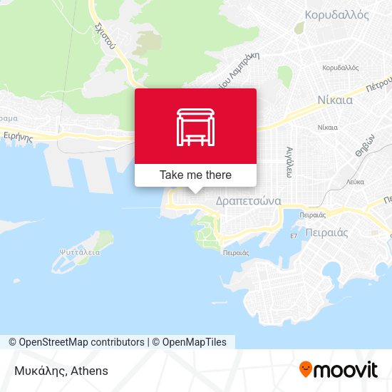 Μυκάλης map