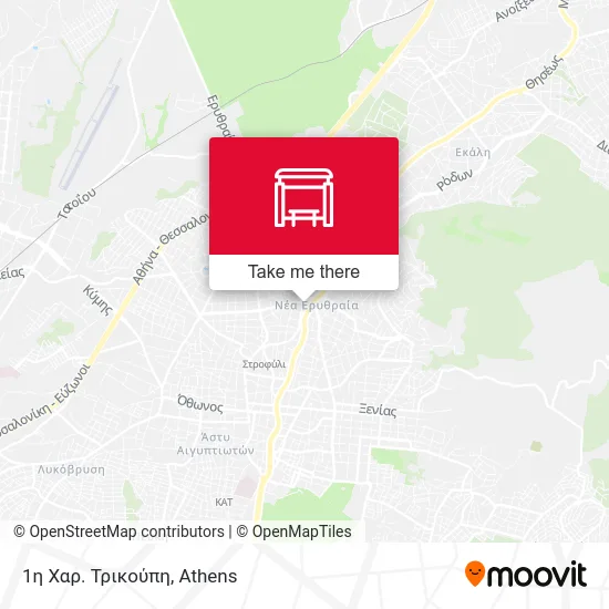 1η Χαρ. Τρικούπη map