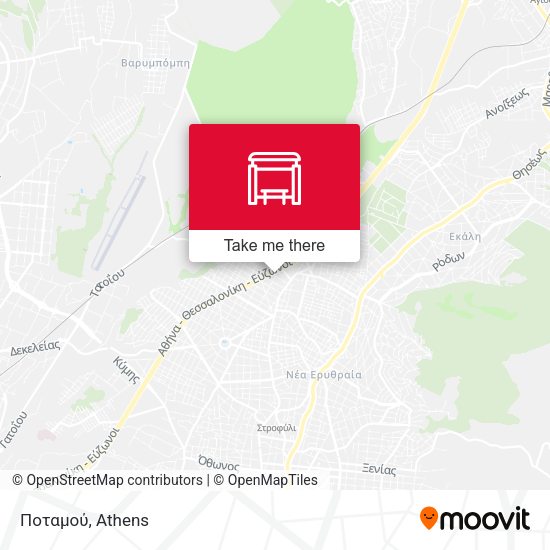 Ποταμού map