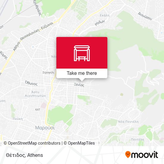 Θέτιδος map