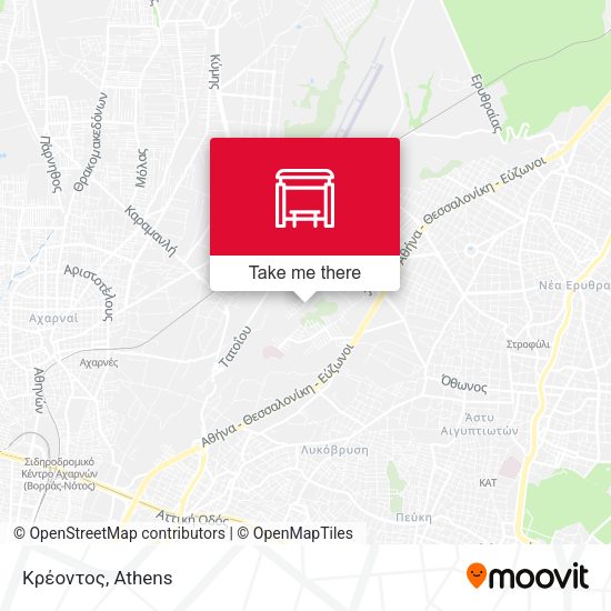 Κρέοντος map