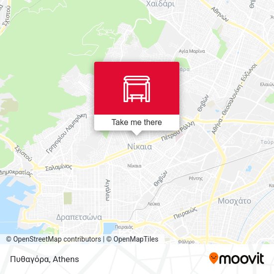 Πυθαγόρα map